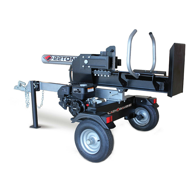 Black Diamond 22tons bensin Log Splitter-halvstråle LSE22