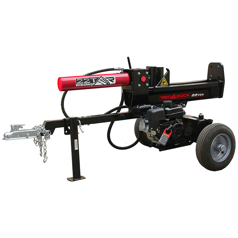 RED ROCK 22TON RAPID LOG SPLITTER–HALVBJELKE LSM22A